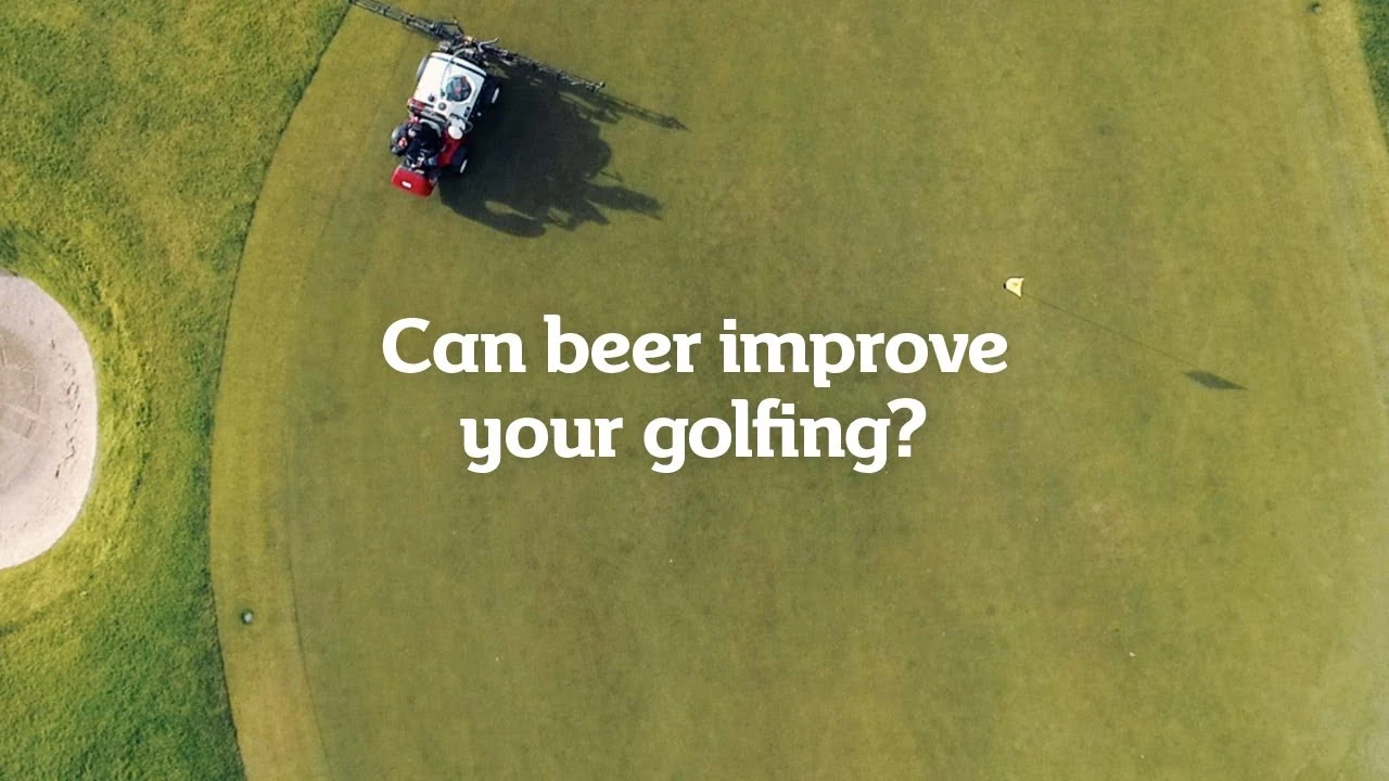Can beer improve your golfing? With Carlsberg and John Plummer